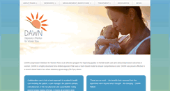 Desktop Screenshot of dawncare.org